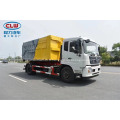 Dongfeng 4x2 15cbm camion à ordures à crochet